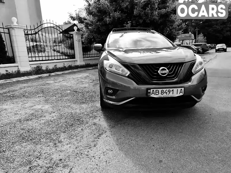 Позашляховик / Кросовер Nissan Murano 2016 3.5 л. Варіатор обл. Вінницька, Вінниця - Фото 1/16