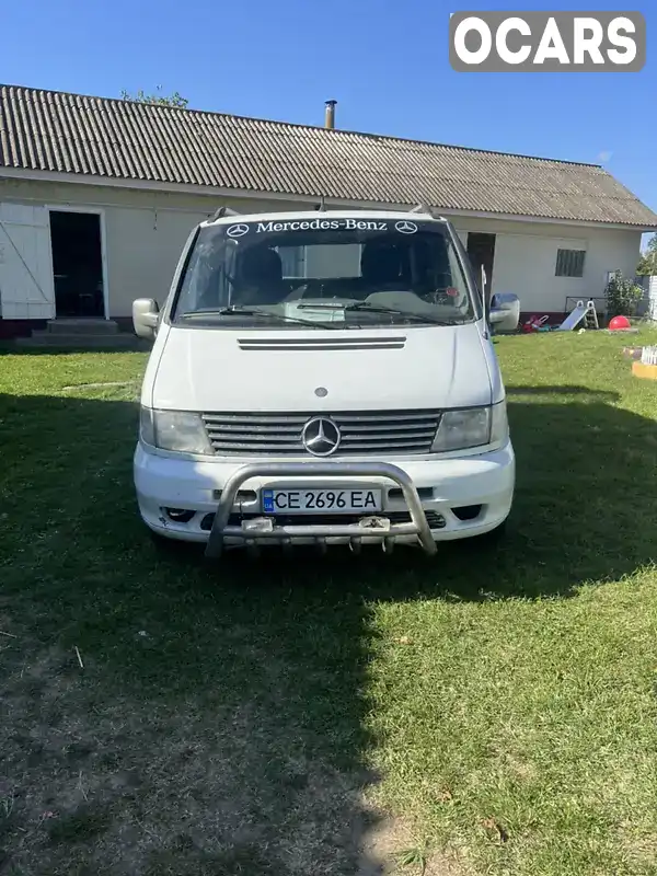 Мінівен Mercedes-Benz Vito 1998 2.3 л. Ручна / Механіка обл. Чернівецька, Сокиряни - Фото 1/16