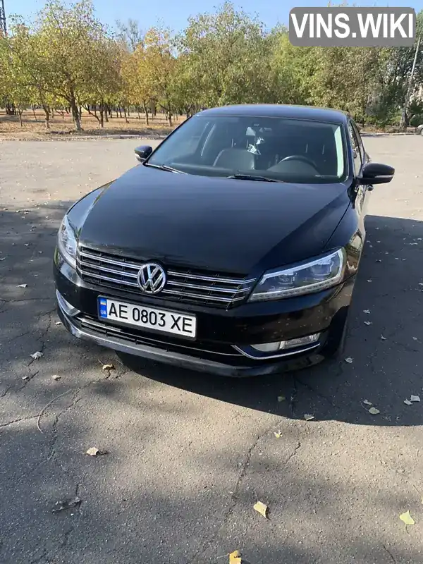 Седан Volkswagen Passat 2013 2.5 л. Автомат обл. Дніпропетровська, Кривий Ріг - Фото 1/11