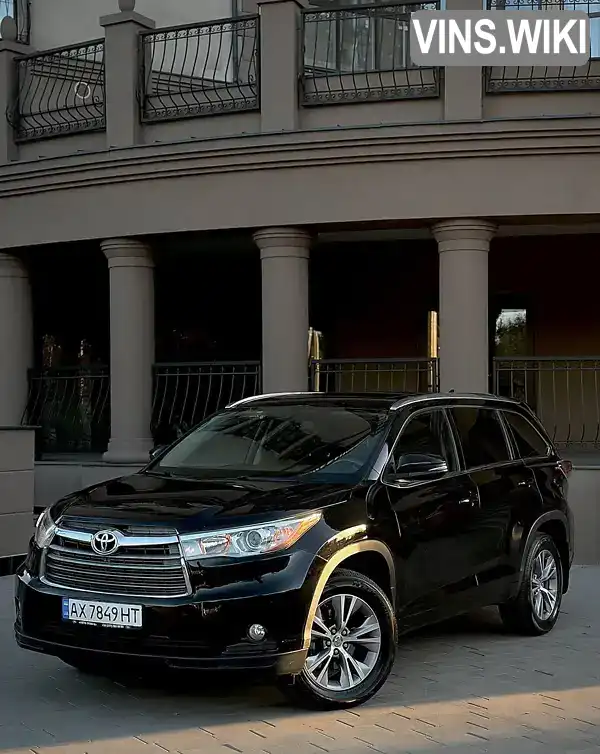 Позашляховик / Кросовер Toyota Highlander 2014 3.5 л. Автомат обл. Харківська, Харків - Фото 1/21