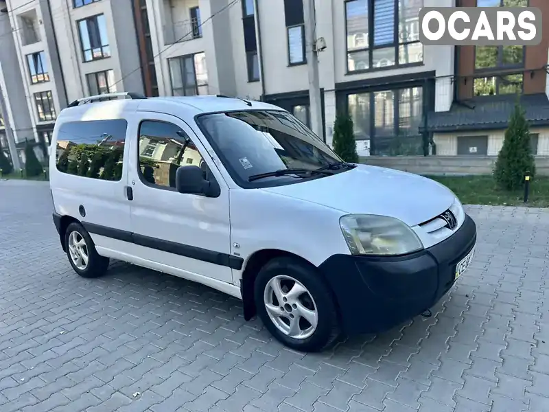 Мінівен Peugeot Partner 2005 2 л. Ручна / Механіка обл. Чернівецька, Чернівці - Фото 1/21