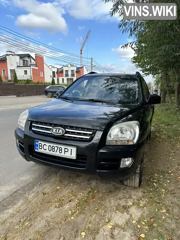 Позашляховик / Кросовер Kia Sportage 2006 2 л. Ручна / Механіка обл. Львівська, Львів - Фото 1/12