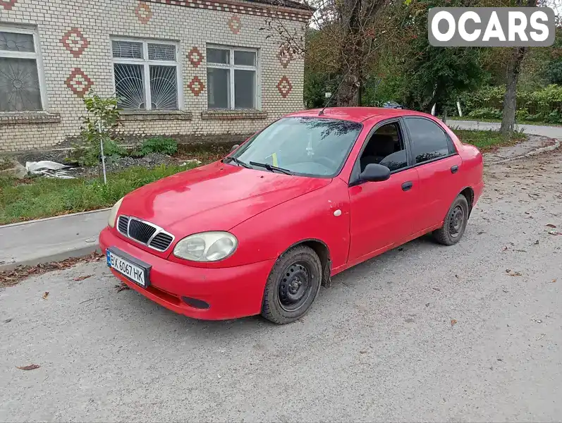 Седан Daewoo Lanos 2008 1.5 л. Ручна / Механіка обл. Хмельницька, Старокостянтинів - Фото 1/8