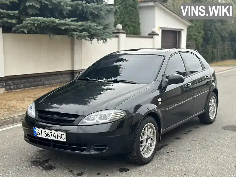 Хетчбек Chevrolet Lacetti 2006 1.6 л. Ручна / Механіка обл. Полтавська, Полтава - Фото 1/7