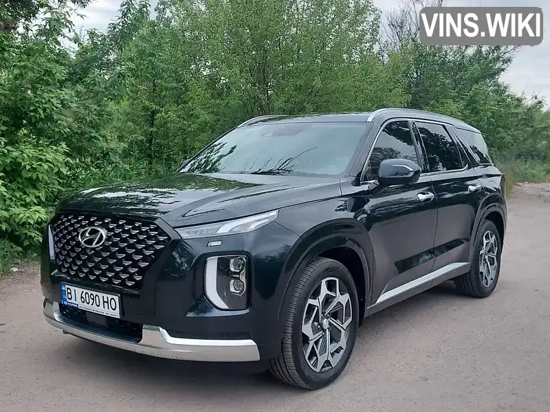 Позашляховик / Кросовер Hyundai Palisade 2021 3.78 л. Автомат обл. Полтавська, Кременчук - Фото 1/21