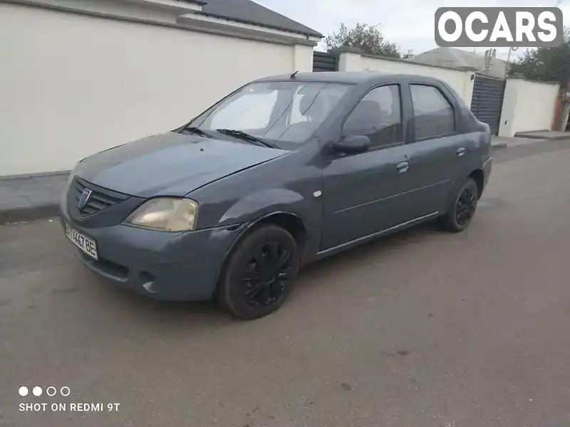 Седан Dacia Logan 2007 1.4 л. Ручна / Механіка обл. Київська, Біла Церква - Фото 1/19