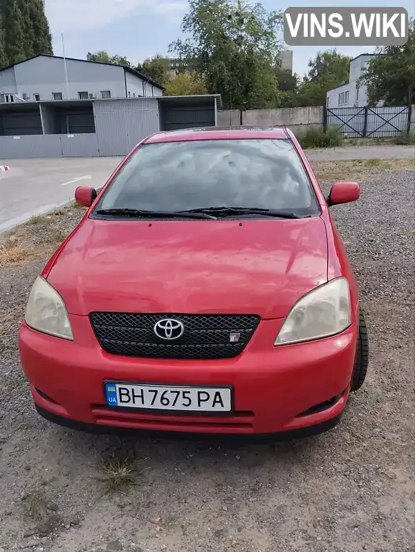 Хетчбек Toyota Corolla 2003 1.8 л. Ручна / Механіка обл. Черкаська, Черкаси - Фото 1/14