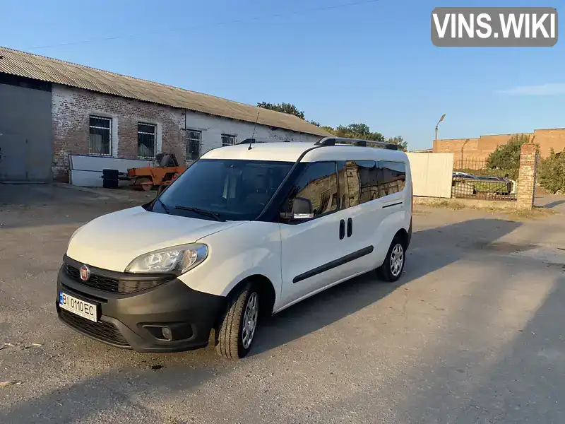 Мінівен Fiat Doblo 2016 1.6 л. Ручна / Механіка обл. Полтавська, Полтава - Фото 1/21