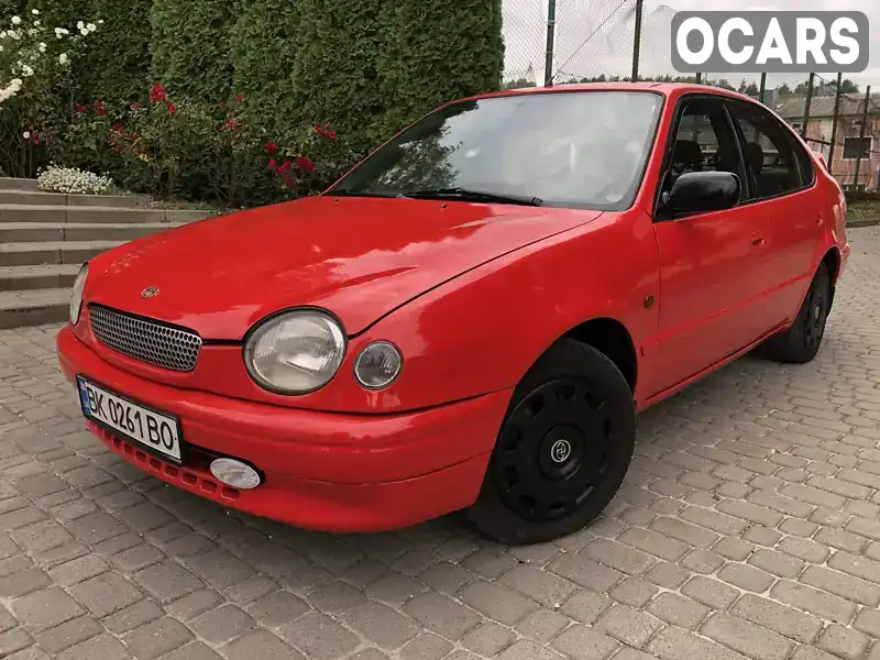 Хетчбек Toyota Corolla 2000 1.33 л. Ручна / Механіка обл. Рівненська, Володимирець - Фото 1/21