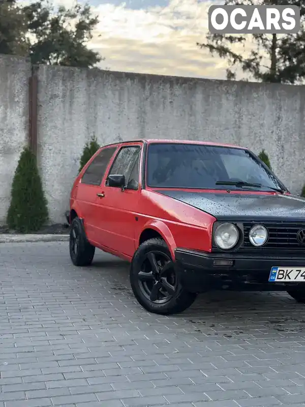 Хэтчбек Volkswagen Golf 1985 1.26 л. Ручная / Механика обл. Ровенская, Березно - Фото 1/15