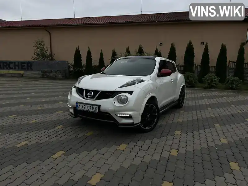 Позашляховик / Кросовер Nissan Juke 2014 1.62 л. Варіатор обл. Закарпатська, Іршава - Фото 1/21