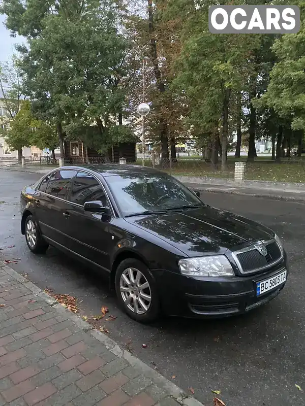 Лифтбек Skoda Superb 2005 1.9 л. Ручная / Механика обл. Львовская, Николаев - Фото 1/19