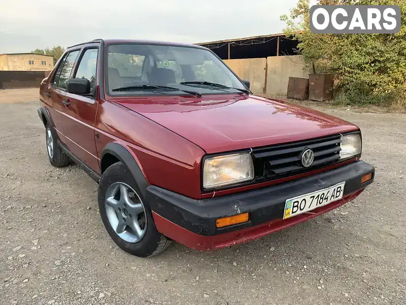 Седан Volkswagen Jetta 1990 1.78 л. Ручна / Механіка обл. Тернопільська, Бучач - Фото 1/14