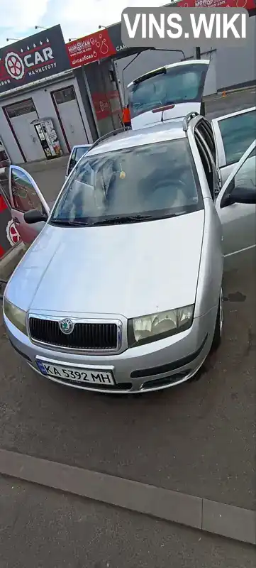 Універсал Skoda Fabia 2005 1.39 л. Ручна / Механіка обл. Київська, Київ - Фото 1/21