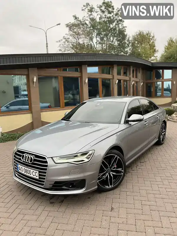 Седан Audi A6 2016 3 л. Автомат обл. Закарпатська, Виноградів - Фото 1/21