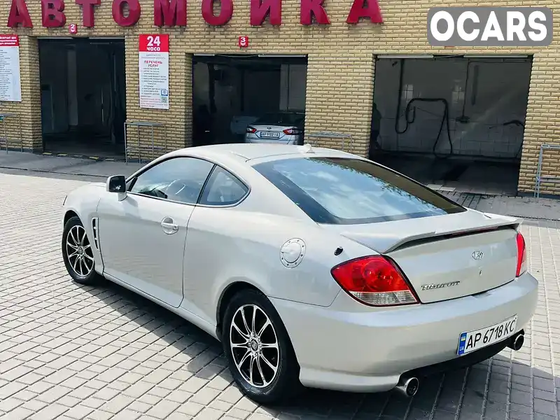 Купе Hyundai Tiburon 2006 1.98 л. Автомат обл. Запорізька, Запоріжжя - Фото 1/9