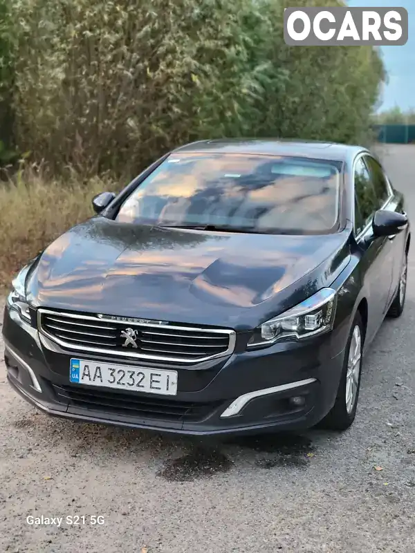 VF38D9HD8GL000392 Peugeot 508 2015 Седан 1.6 л. Фото 1