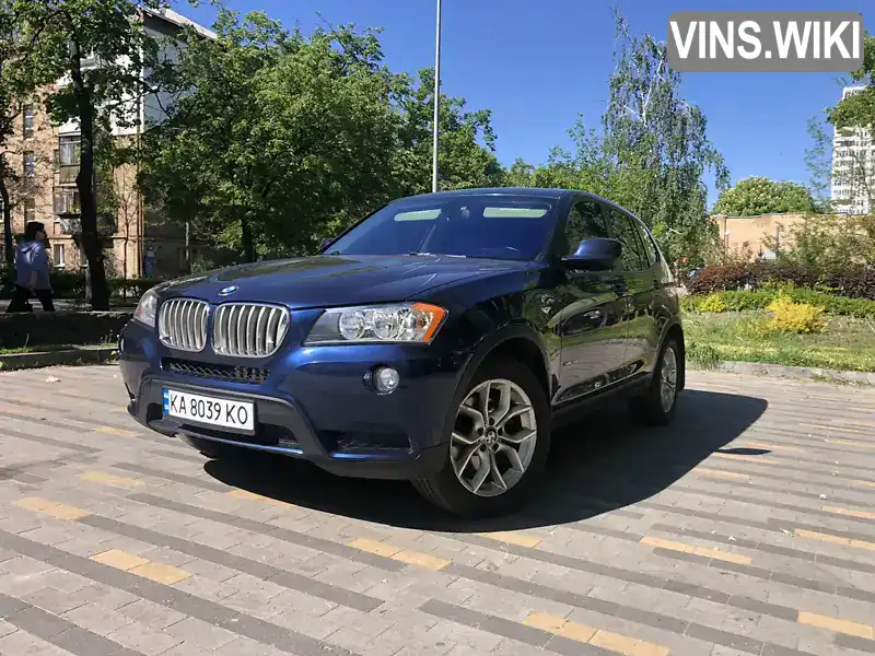 Внедорожник / Кроссовер BMW X3 2012 null_content л. Автомат обл. Киевская, Киев - Фото 1/21