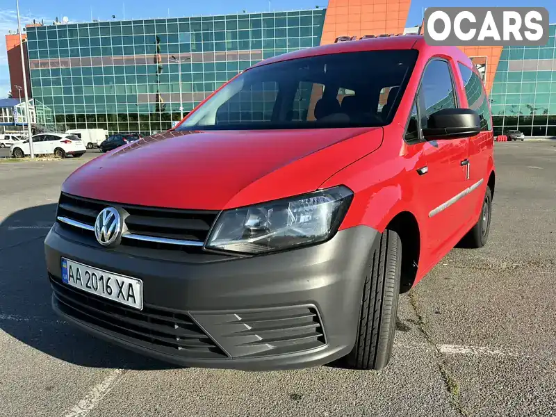 Мінівен Volkswagen Caddy 2018 1.6 л. Ручна / Механіка обл. Київська, Київ - Фото 1/15