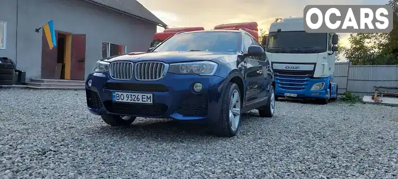 Позашляховик / Кросовер BMW X3 2017 2 л. Автомат обл. Тернопільська, Тернопіль - Фото 1/21