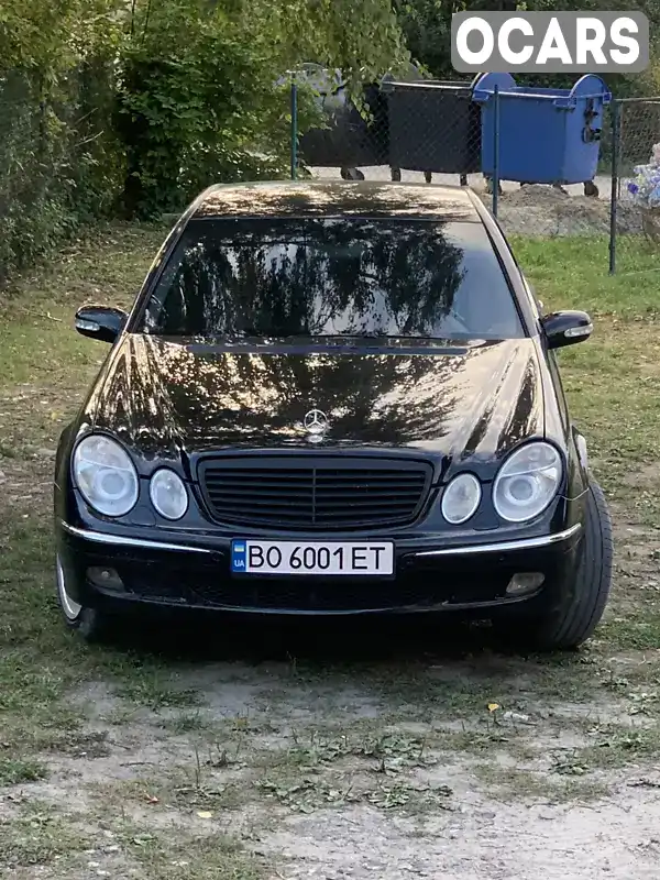 Седан Mercedes-Benz E-Class 2002 2.4 л. Автомат обл. Тернопільська, Тернопіль - Фото 1/21