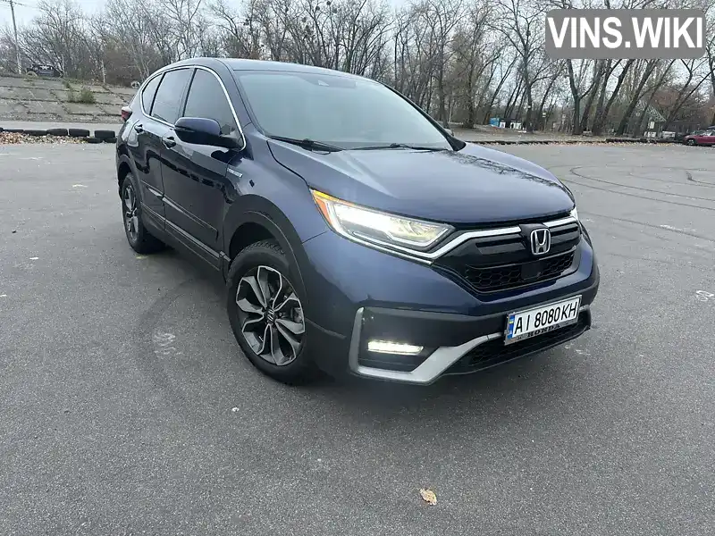 Позашляховик / Кросовер Honda CR-V 2021 2 л. Варіатор обл. Київська, Вишневе - Фото 1/21