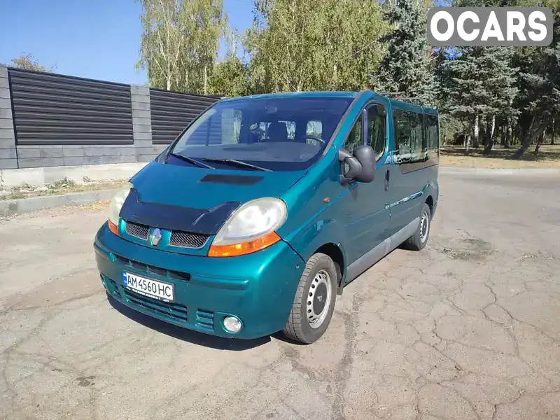 Мінівен Renault Trafic 2004 1.9 л. Ручна / Механіка обл. Житомирська, Житомир - Фото 1/13