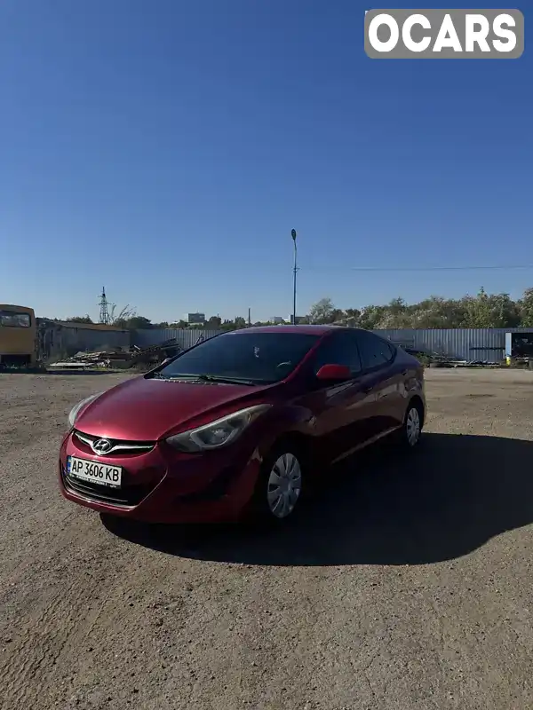 Седан Hyundai Elantra 2014 null_content л. Автомат обл. Запорізька, Запоріжжя - Фото 1/7