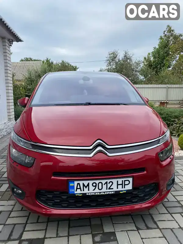 Минивэн Citroen Grand C4 Picasso 2013 1.56 л. Ручная / Механика обл. Житомирская, Звягель - Фото 1/10