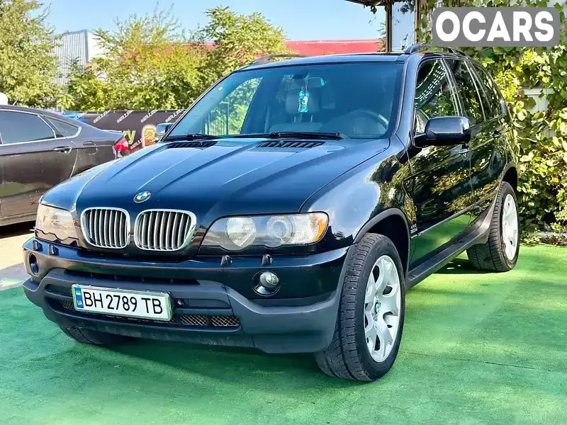 Позашляховик / Кросовер BMW X5 2003 3 л. Автомат обл. Одеська, Подільськ (Котовськ) - Фото 1/15