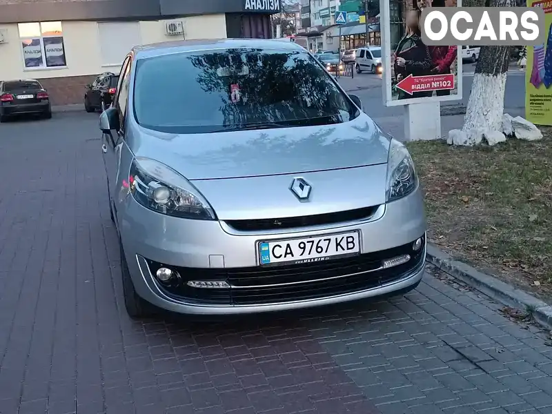 Мінівен Renault Grand Scenic 2012 1.6 л. Ручна / Механіка обл. Черкаська, Умань - Фото 1/20