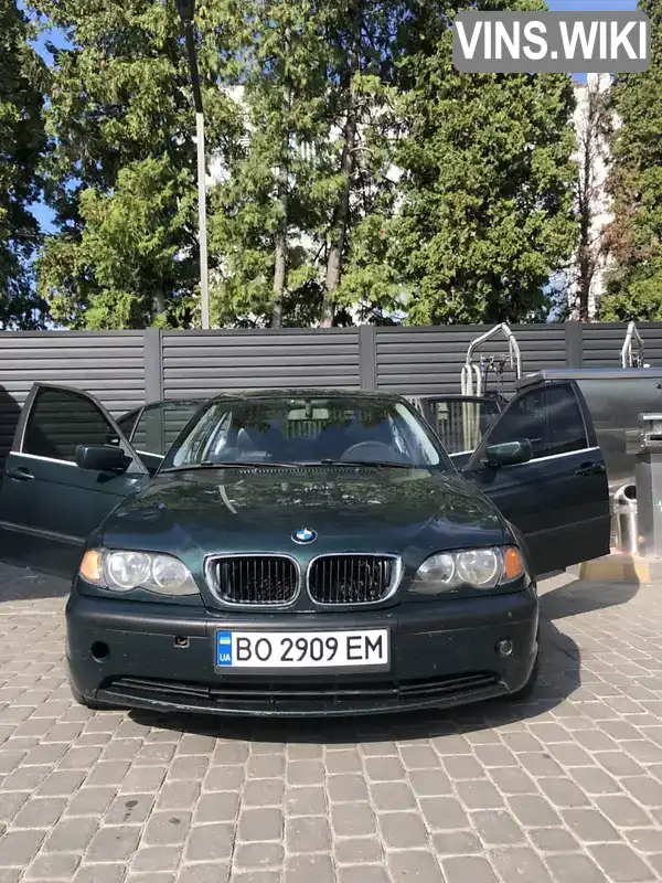 Седан BMW 3 Series 2002 2.17 л. Автомат обл. Хмельницкая, Каменец-Подольский - Фото 1/14