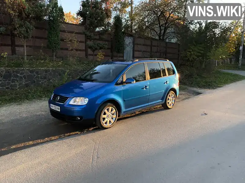 Мінівен Volkswagen Touran 2006 1.97 л. Ручна / Механіка обл. Рівненська, Рівне - Фото 1/9