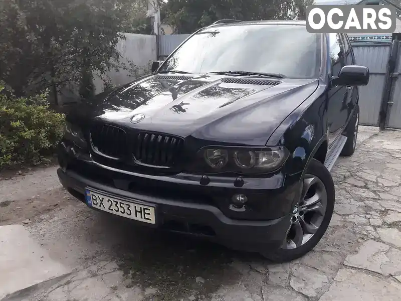 Позашляховик / Кросовер BMW X5 2005 3 л. Автомат обл. Хмельницька, Кам'янець-Подільський - Фото 1/13