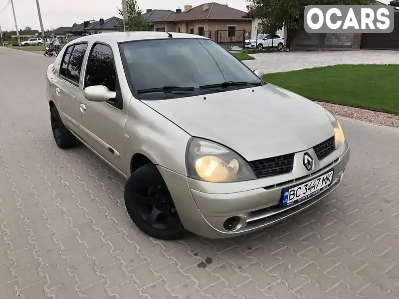 Седан Renault Clio Symbol 2007 1.4 л. Ручна / Механіка обл. Львівська, Львів - Фото 1/14