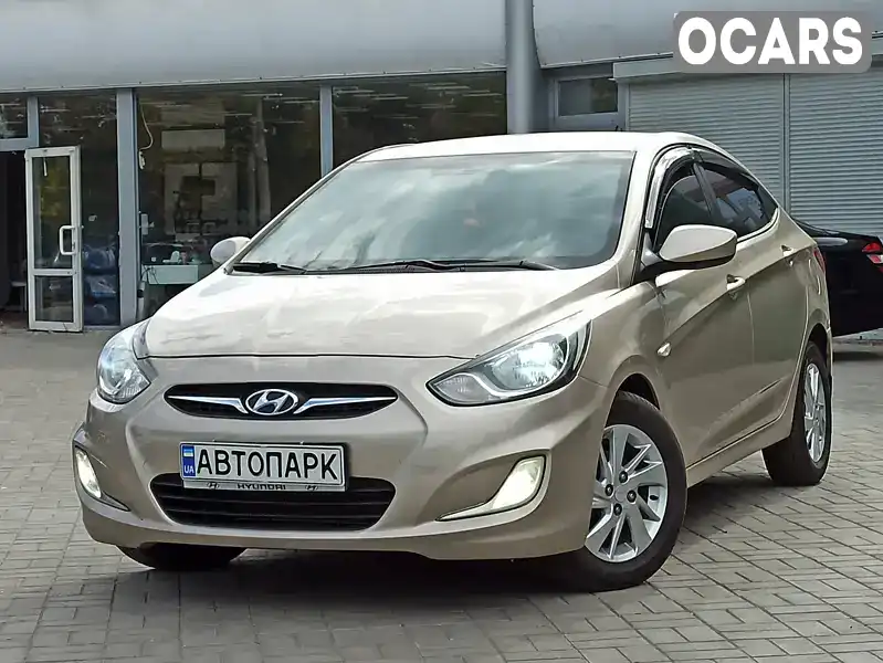 Z94CU41CBCR101603 Hyundai Accent 2012 Седан 1.4 л. Фото 1