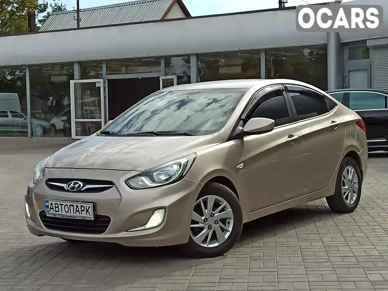 Z94CU41CBCR101603 Hyundai Accent 2012 Седан 1.4 л. Фото 2