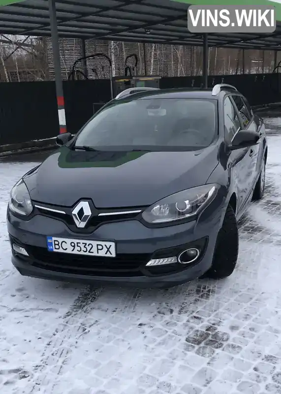 Універсал Renault Megane 2015 1.5 л. Ручна / Механіка обл. Львівська, Червоноград - Фото 1/13