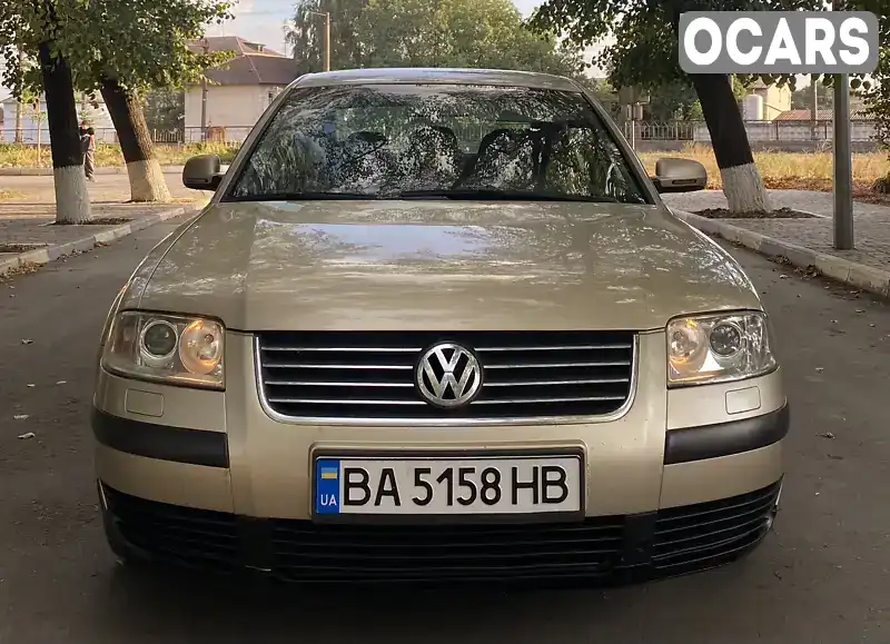 Седан Volkswagen Passat 2003 1.9 л. Автомат обл. Кіровоградська, Знам'янка - Фото 1/21