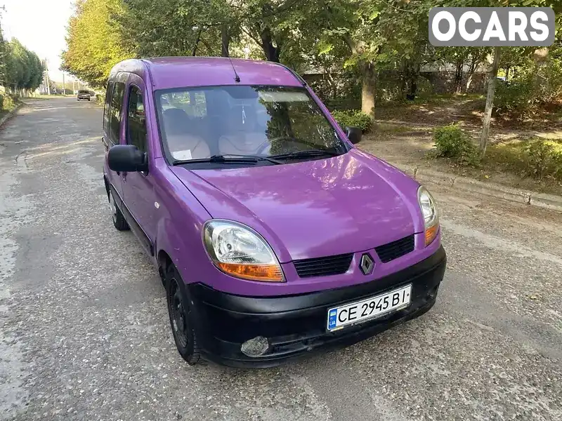 Мінівен Renault Kangoo 2003 1.5 л. Ручна / Механіка обл. Чернівецька, Хотин - Фото 1/9