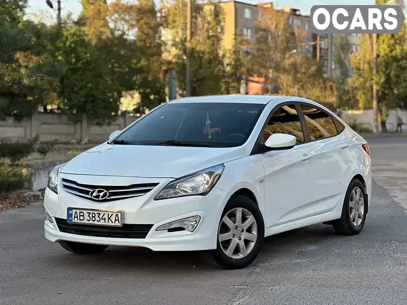 Седан Hyundai Accent 2016 1.4 л. Ручна / Механіка обл. Дніпропетровська, Дніпро (Дніпропетровськ) - Фото 1/21