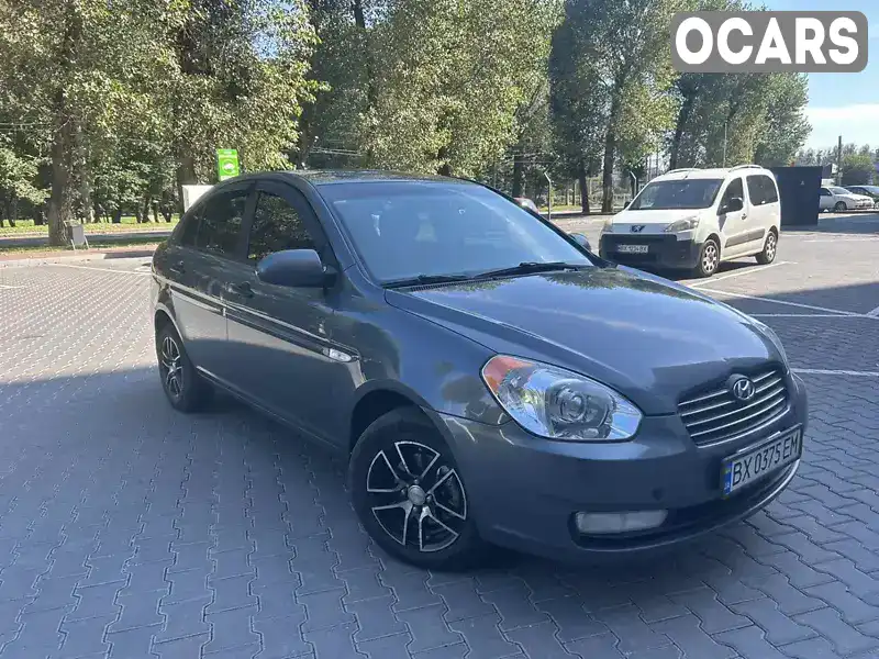 Седан Hyundai Accent 2008 1.4 л. Ручна / Механіка обл. Хмельницька, Хмельницький - Фото 1/17