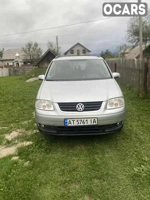 Мінівен Volkswagen Touran 2006 1.9 л. Ручна / Механіка обл. Івано-Франківська, Богородчани - Фото 1/11