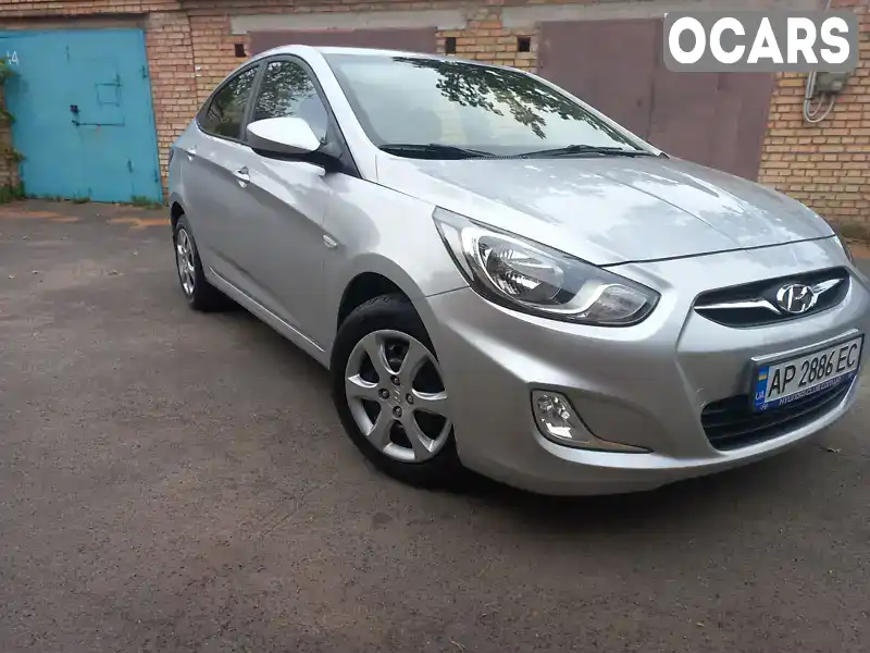 Седан Hyundai Accent 2012 1.4 л. Ручна / Механіка обл. Київська, Ірпінь - Фото 1/16