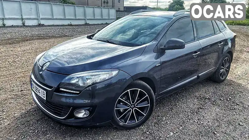 Універсал Renault Megane 2012 1.6 л. Ручна / Механіка обл. Київська, Бориспіль - Фото 1/10