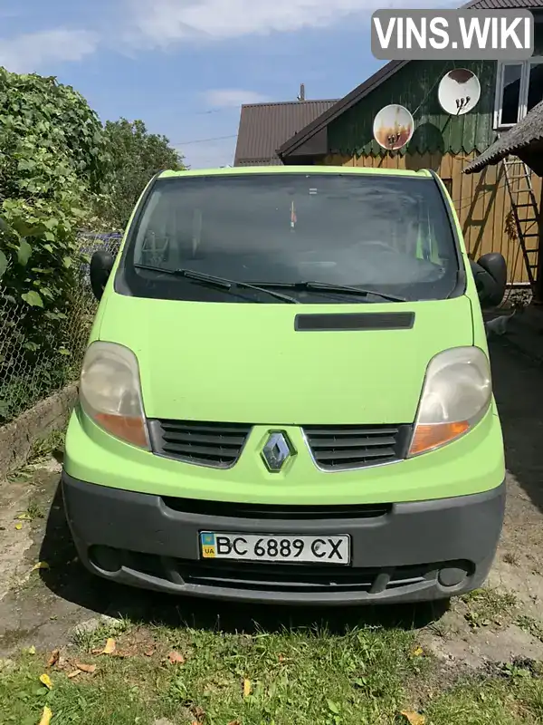 Мінівен Renault Trafic 2008 2 л. Ручна / Механіка обл. Львівська, location.city.trukhaniv - Фото 1/12