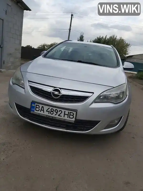 Універсал Opel Astra 2011 1.3 л. Ручна / Механіка обл. Кіровоградська, Мала Виска - Фото 1/14