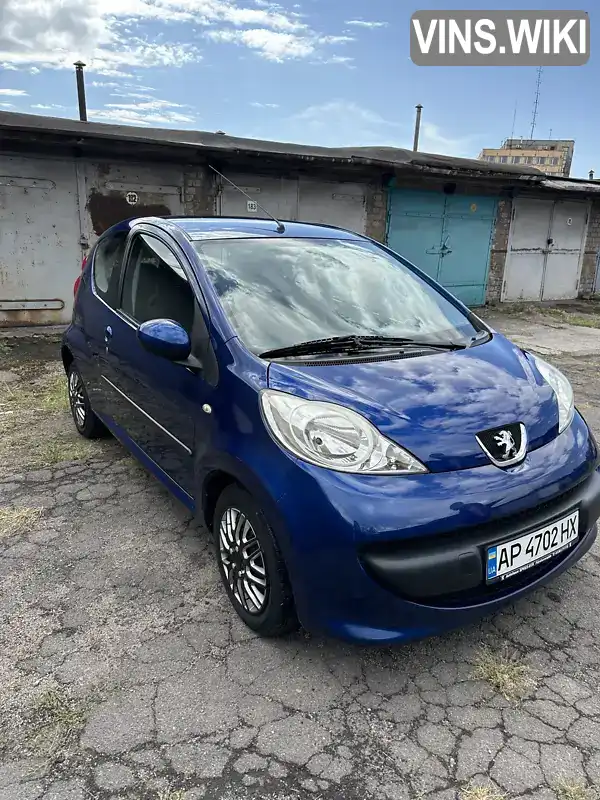 Хетчбек Peugeot 107 2008 1 л. Ручна / Механіка обл. Запорізька, Запоріжжя - Фото 1/18