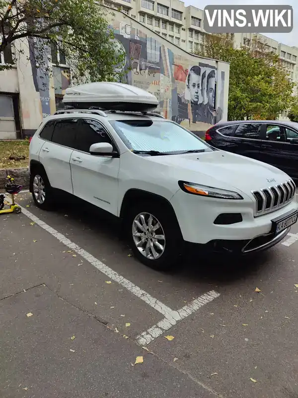 Внедорожник / Кроссовер Jeep Cherokee 2015 3.2 л. Автомат обл. Киевская, Киев - Фото 1/10