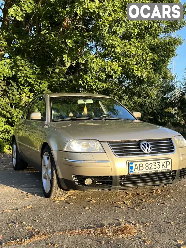 Седан Volkswagen Passat 2001 1.78 л. Ручна / Механіка обл. Вінницька, Літин - Фото 1/21